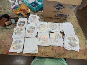 Burned football DVDs