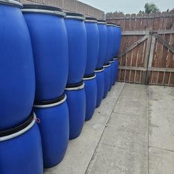 35 Gallons Drums With Removable Lid (BARRILES)(Containers)