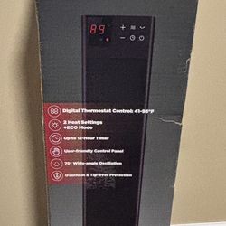 Digital Heater Tower With Remote
