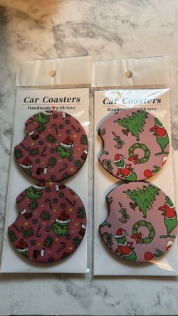 Christmas Car Coasters