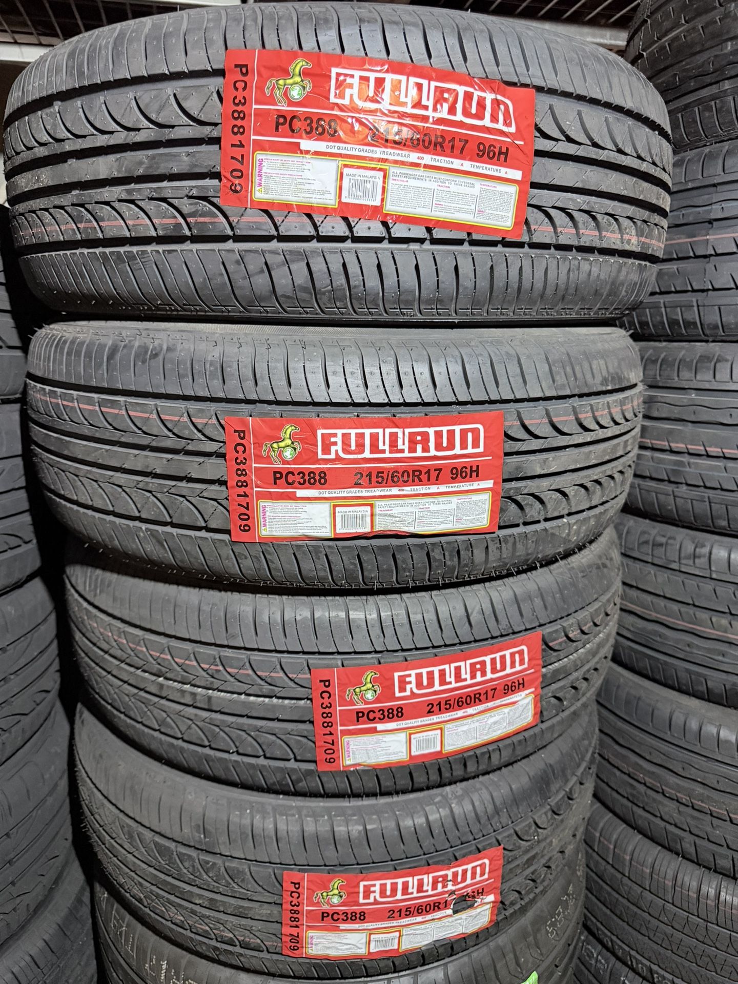 215/60/17 Fullrun #4 New Tires Mount & Balance // Set De 4 Llantas Nuevas Instaladas Y Balanceadas