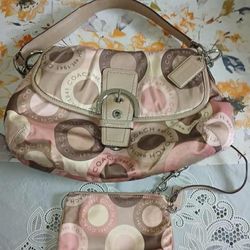 Original COACH with Matching Inside Wallet