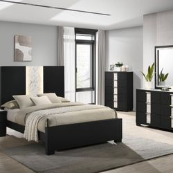 4 Pc Queen Bedroom Set