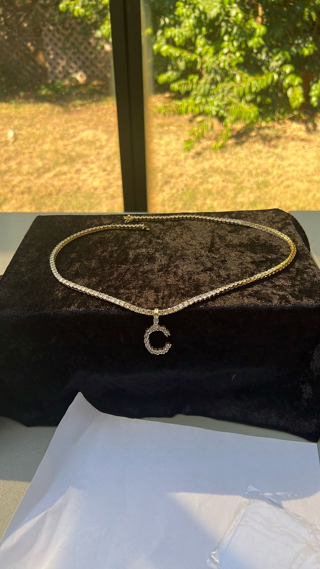 24” Diamond Necklaces With Pendent