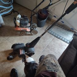 cultivater power mate gas electric edger gas lawn mower