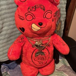 DIABLO PLUSH TEDDYBEAR BACKPACK 