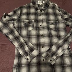 Women’s Dream Out Loud By Selena Gomez Gray Plaid Long Sleeve Button Up 