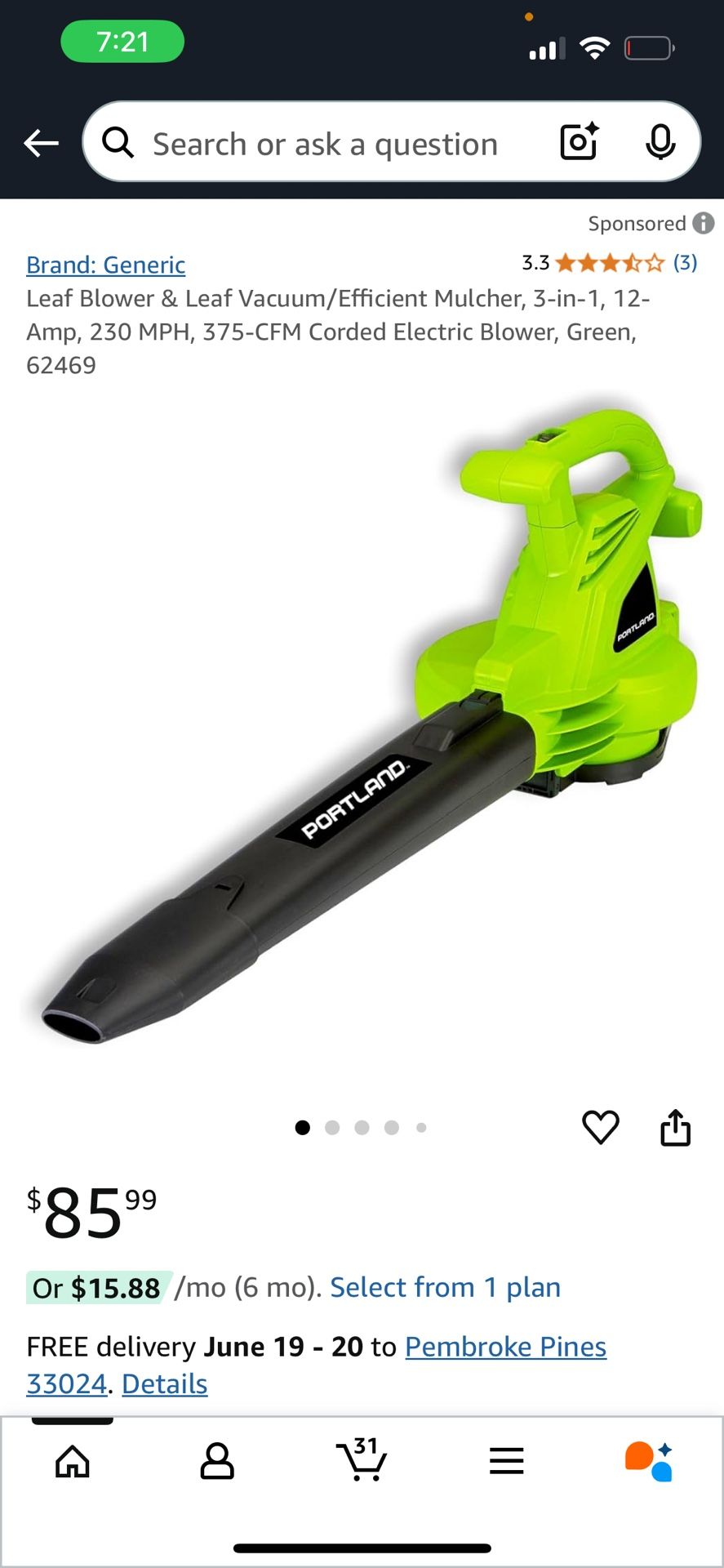 Leaf Blower