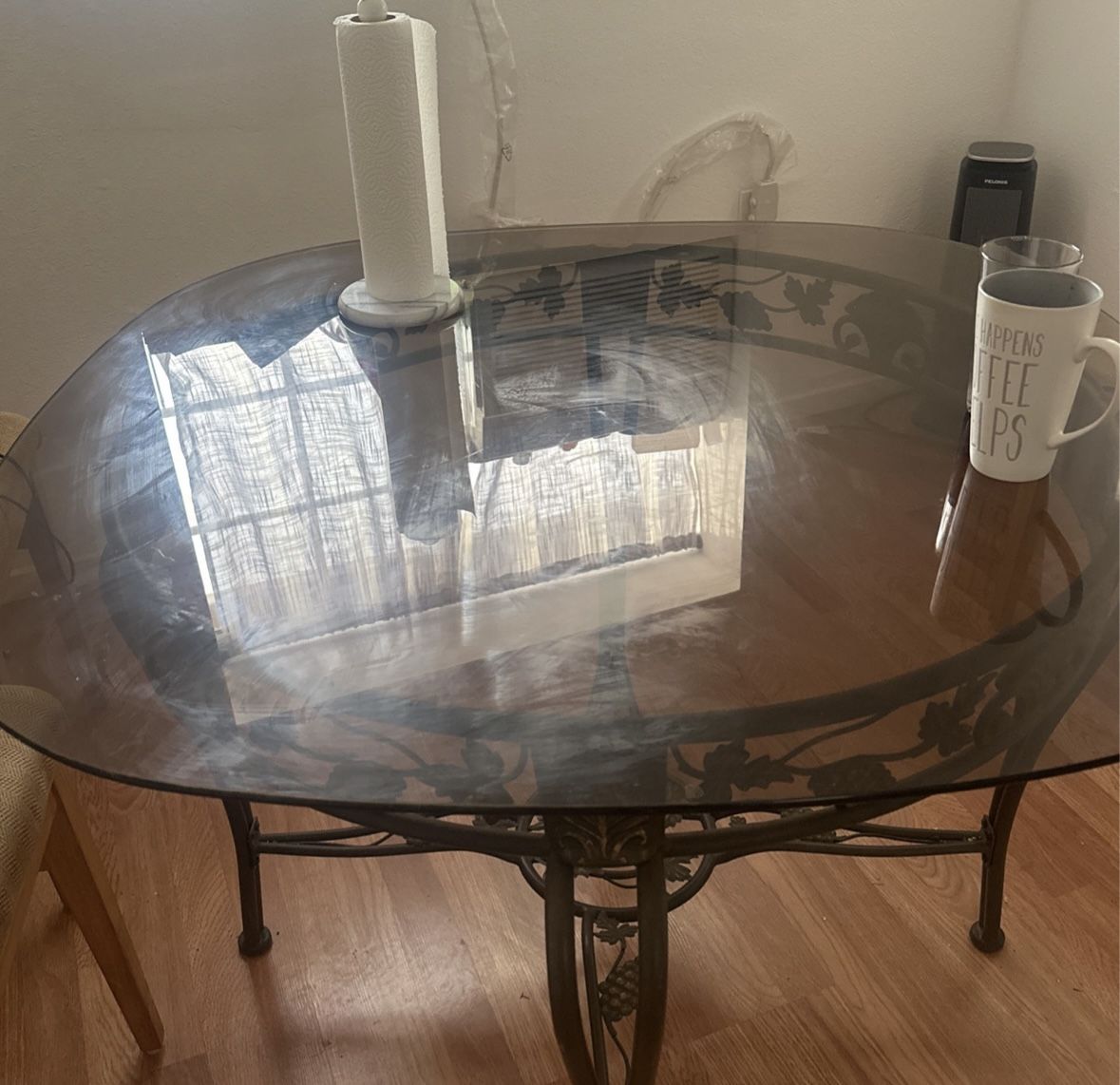 Table And Three Chairs