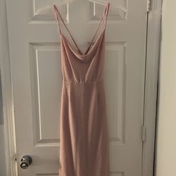 Brand New Size Small Fashion Nova Pink Midi Dress