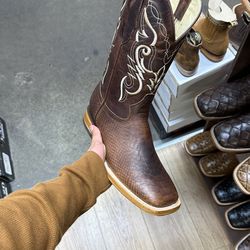Snake Skin Boots