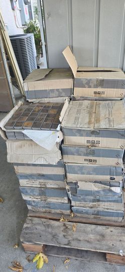 1-7/8"x1-7/8" squares on 12x12 PORCELAIN matte finish 285sqft available $3sqft firm north Hollywood area Selling From Home