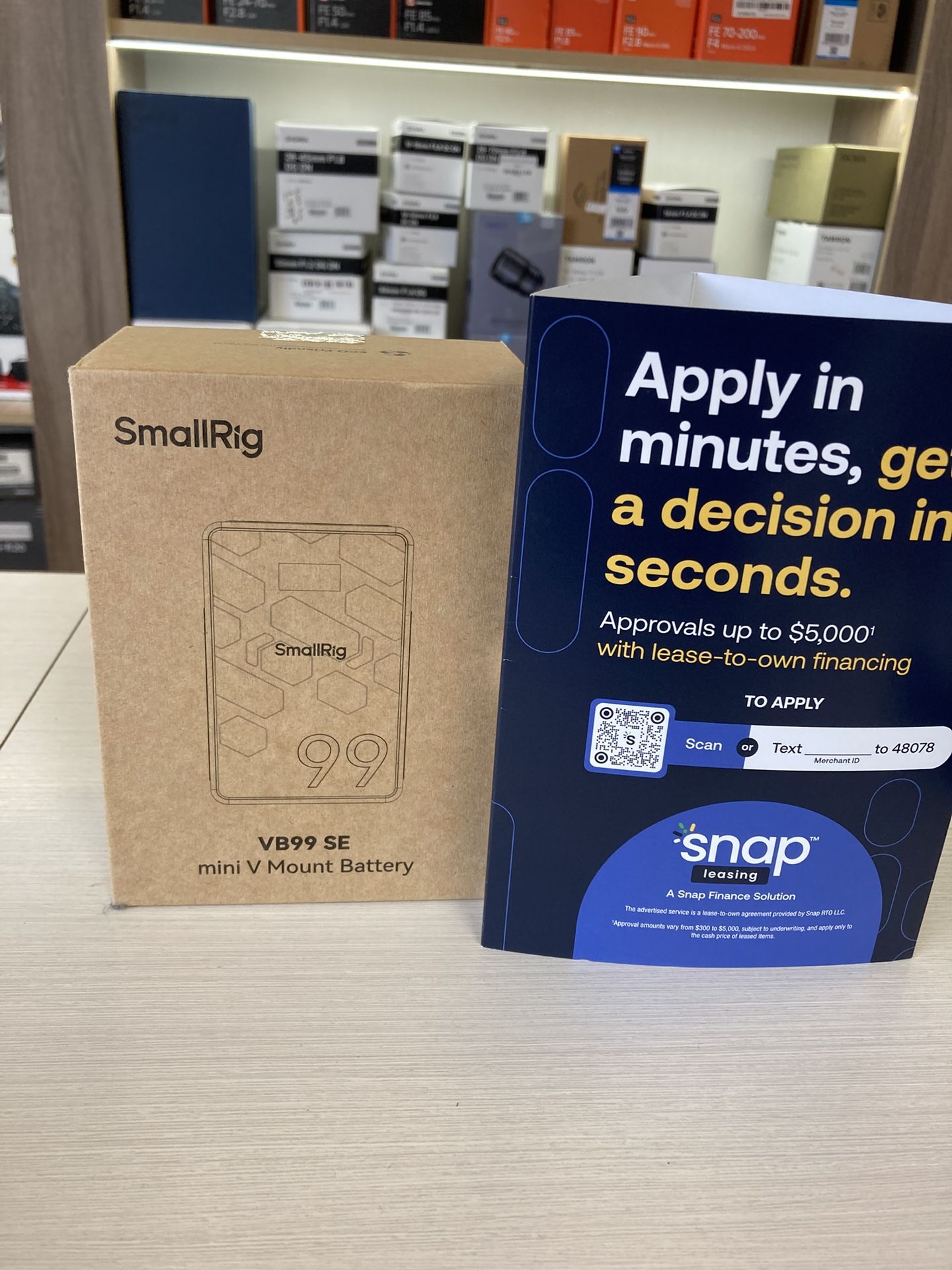 Smallrig Mini V-Mount Battery VB99SE