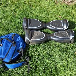 Hover boards. Needs batteries