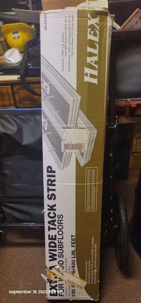 Extra Wide Tack Strips
