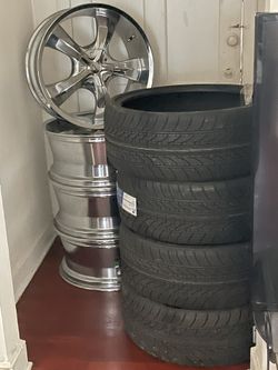 22” Rims New 22” Tires 800