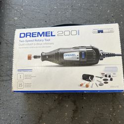 Dremel 200 Rotary Tool + 110pc Accessory Kit Bundle