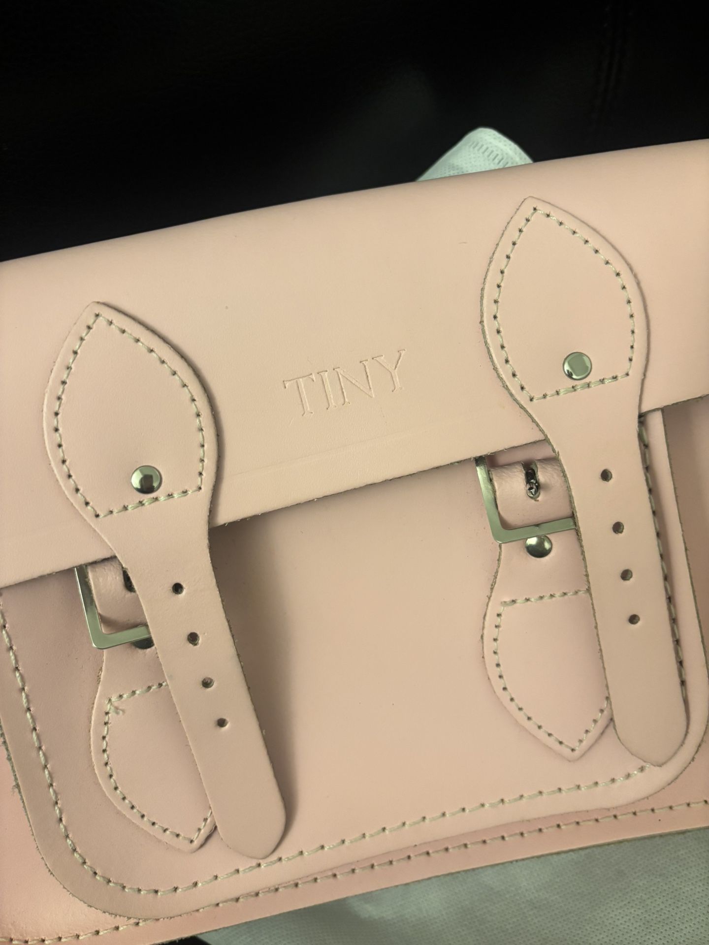 Cambridge Leather Bag Pink