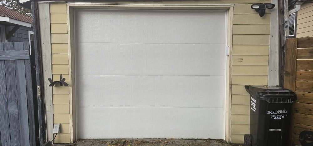 8 Foot X 7 Foot Garage Door With Genie Opener