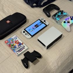 OLED Switch + Mario Wonder & Extras