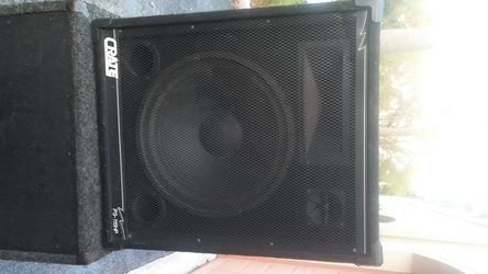 Crate speakers