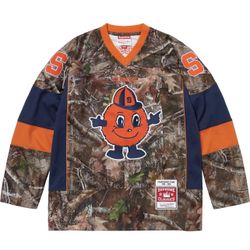 Supreme Mitchell & Ness NCAA Hockey Jersey Woodland Camo