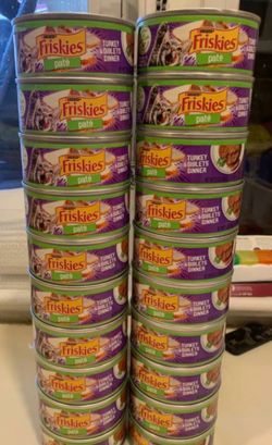 Friskies Turkey &amp; Giblets Dinner Pate 5oz  20 cans good for 2027