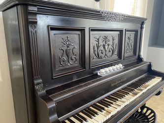 Antique PIANO, Conversational Stunning Decor