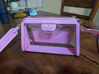Kate spade purse bag clear