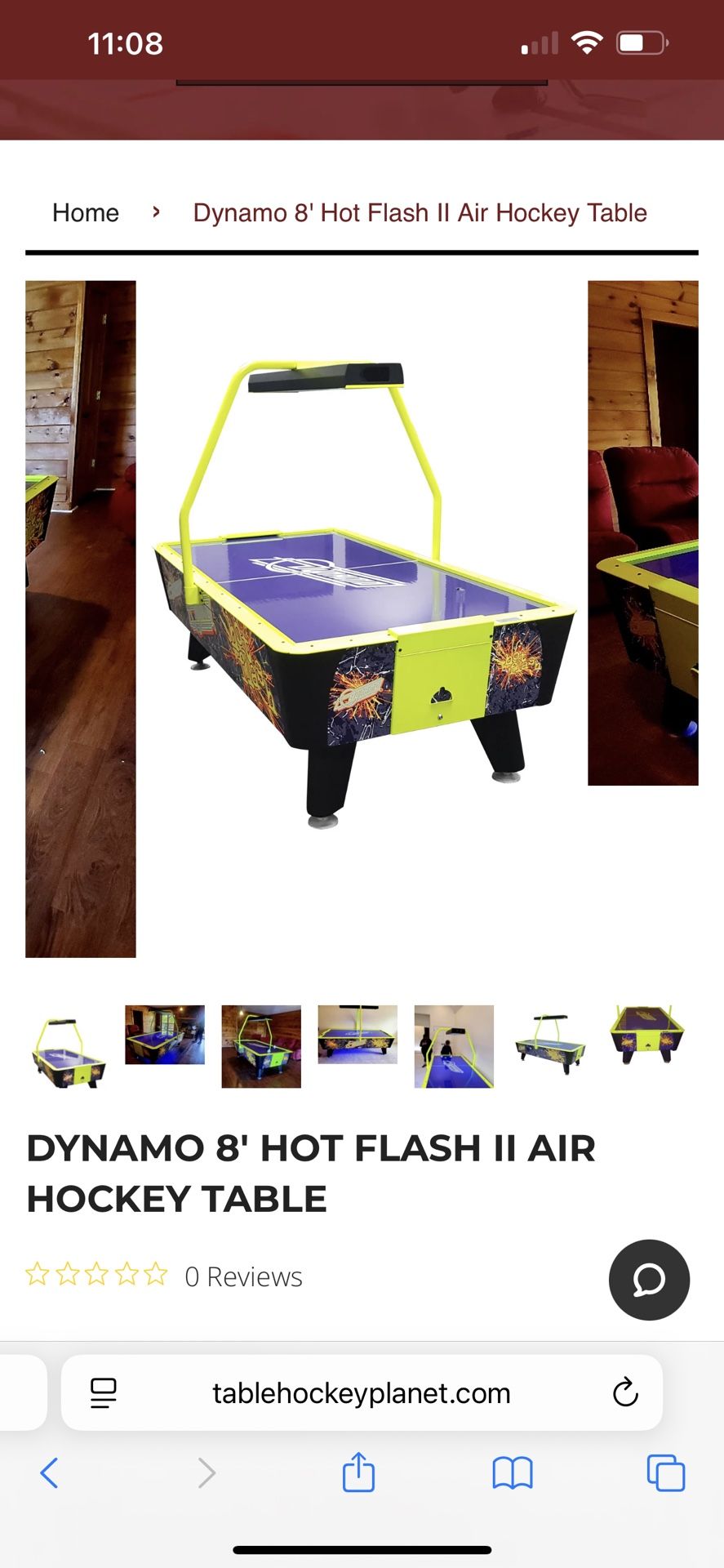 Air hockey Table- From A Arcade