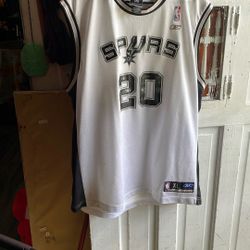 Spurs Jersey Ginobill