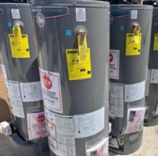 New Water Heater Rheem Performance Platinum