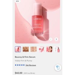 Laneige Bouncy And Firm Glowing Serum $25
