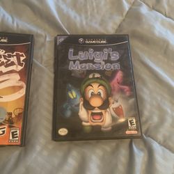 Game Cube Luigis Mansion And Nba Street 