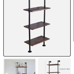 Industrial Pipe Shelf