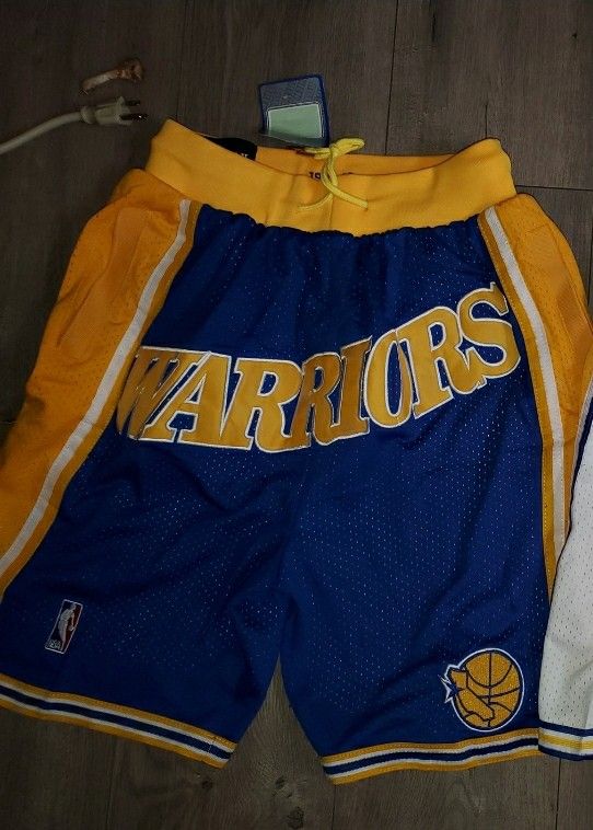 Blue Golden State Warriors Shorts
