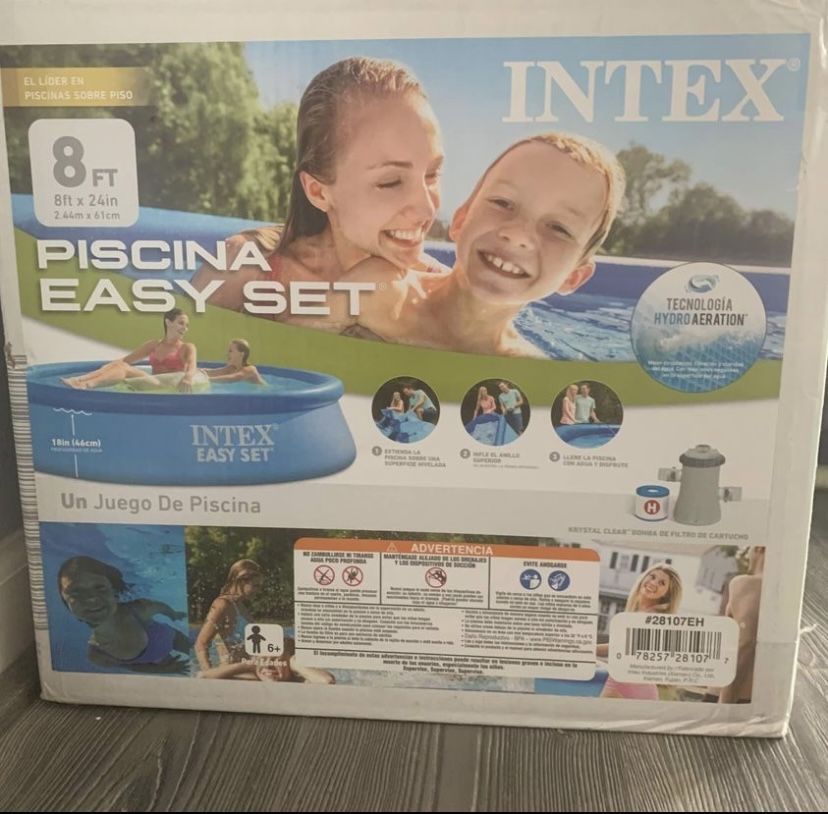 INTEX Round Inflatable Swimming Pool