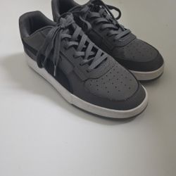 Men's Puma Caven 2.0 Buck Cool Dark Gray-Puma Black Size 10.5 