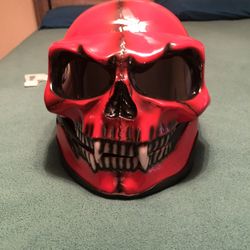 Motorcycle Skull Helmet 