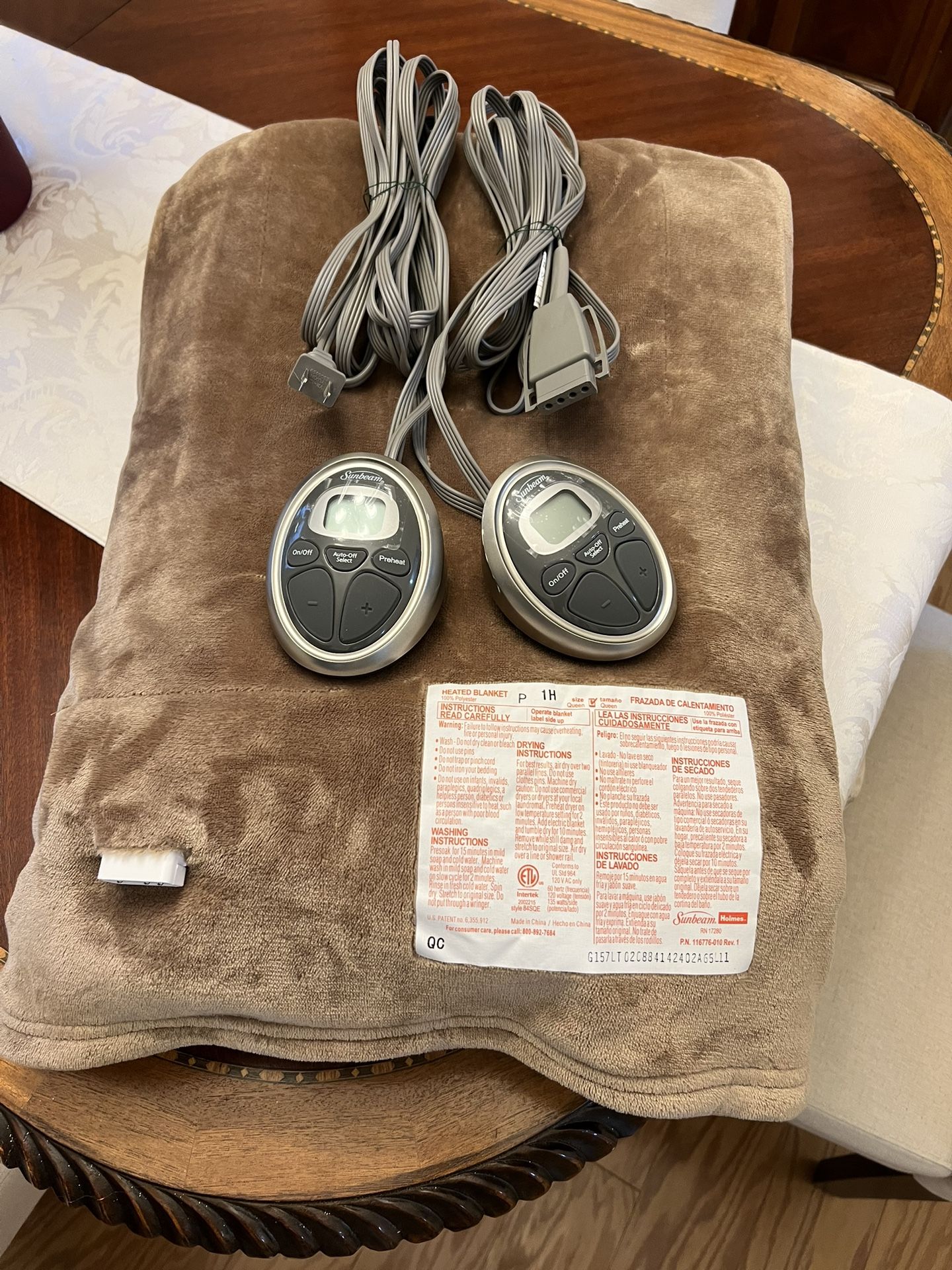 Electric Blanket - Sunbeam-Queen Size