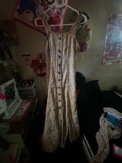 Cheetah print dress super cute long