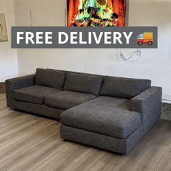•Free Delivery• West Elm Sectional Couch 🛋️