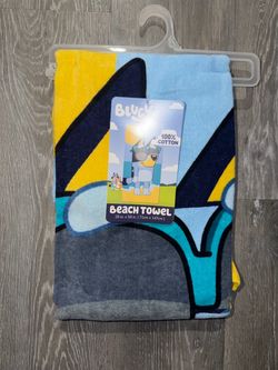Bluey Kids Beach Towel 28x58 in
