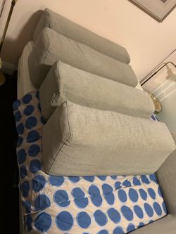 West Elm Tillary Bolster Cushions