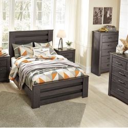 🇺🇸HUGE Ashley Furniture Blowout Sale!🇺🇸 Brand New  7PC Queen Size Bedroom Set! $50 Down Takes It Home Today! 