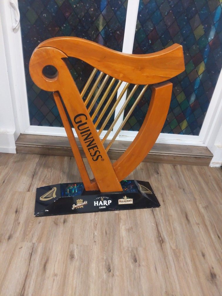 Guinness Harp Statue