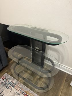 Glass Tv Stand