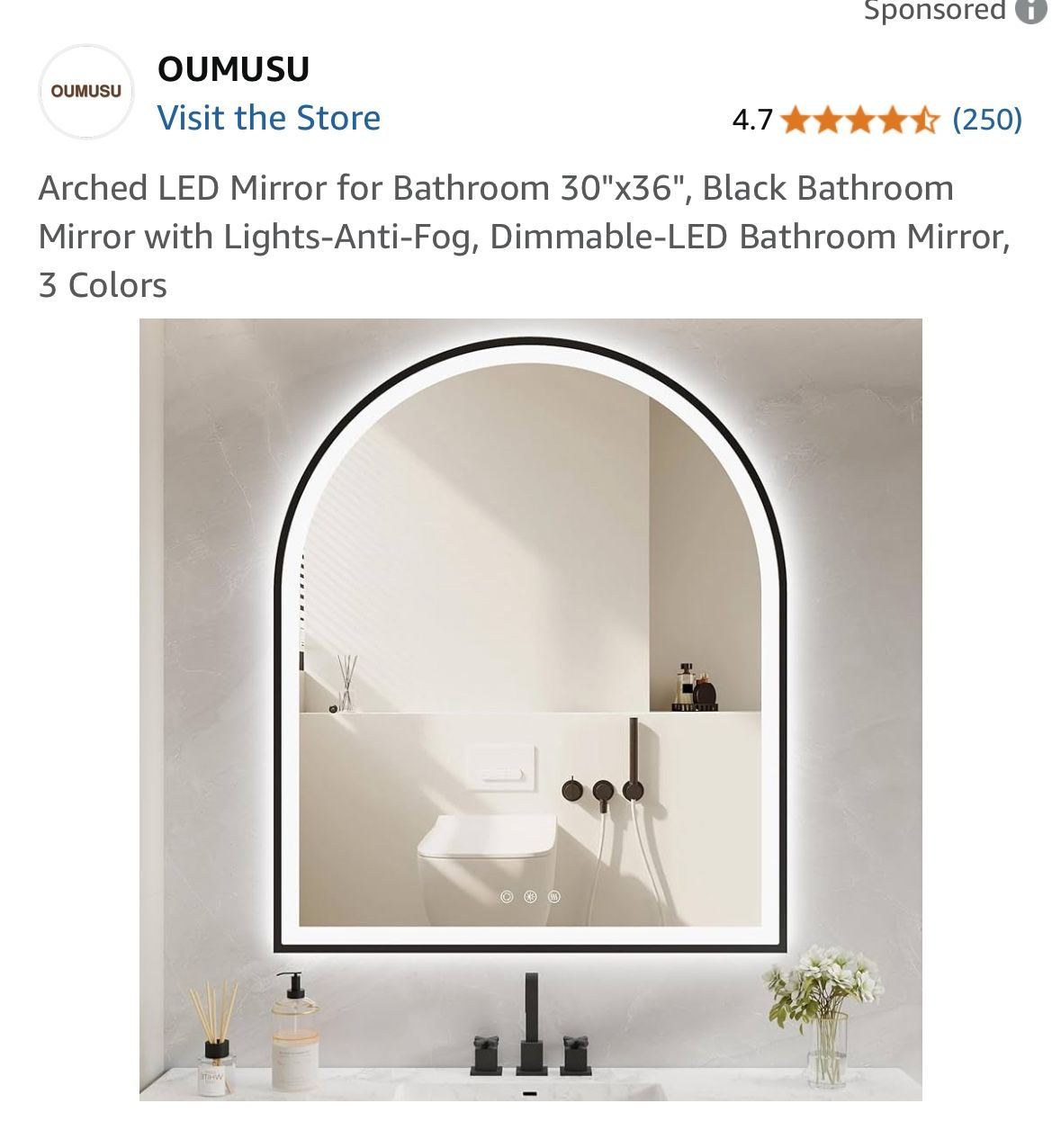 LED Bathroom Mirror