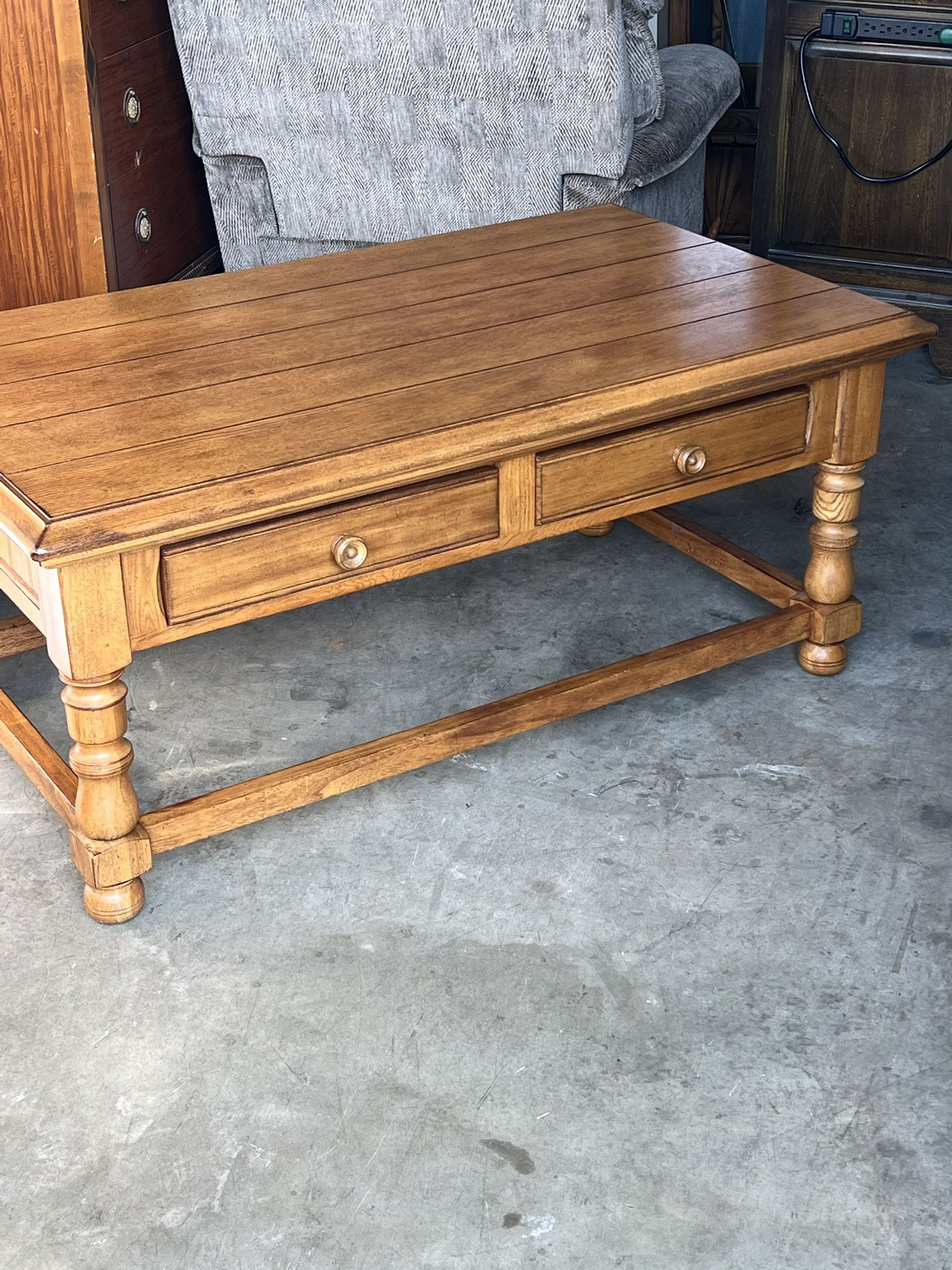 Coffee Table & 2 End Tables
