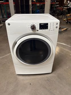 GE Front Load Electric Dryer White